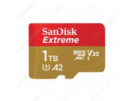 Sandisk 1TB Extreme PLUS UHS-I microSDXC Memory Card with SD Adapter 